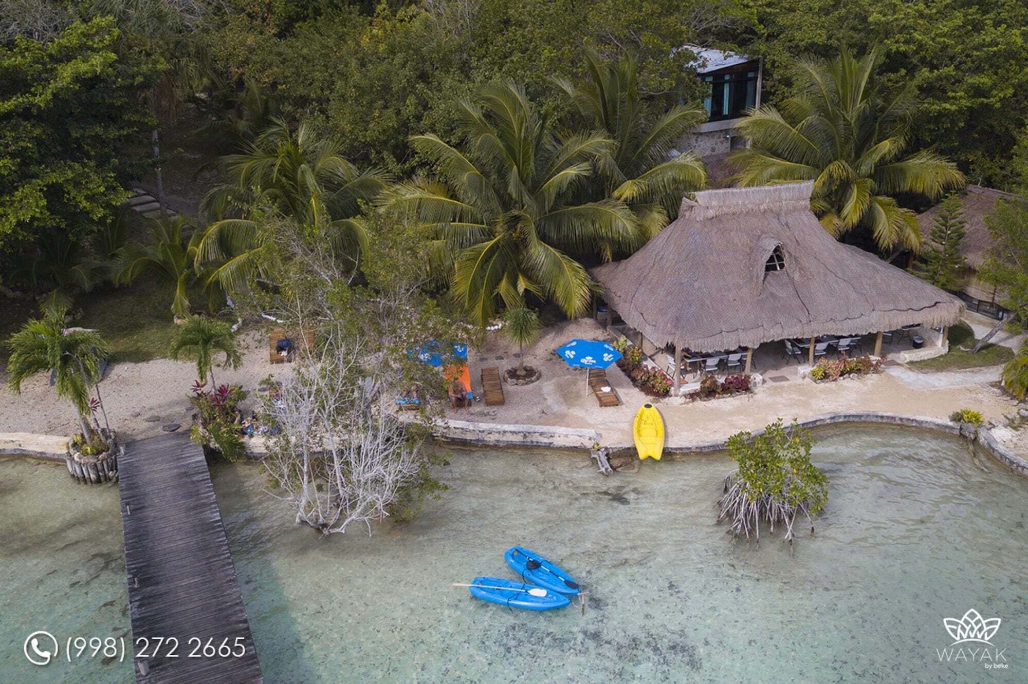 Hotel Pier Bacalar Exterior foto